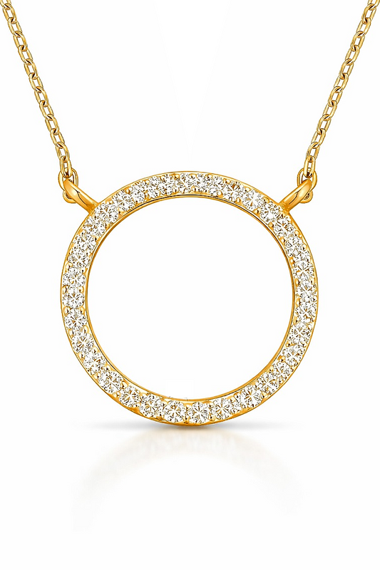 14kt yellow gold Cape Cod Moments necklace with diamonds