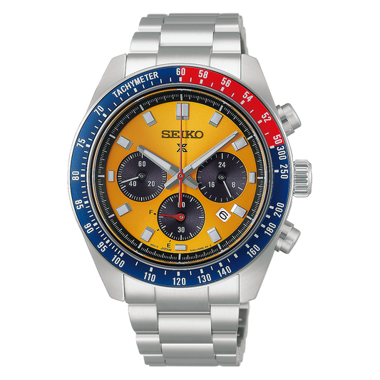 Seiko Speedtimer Solar Chronograph Watch HBJ004