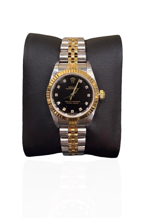 Pre Owned Rolex 26mm Two Tone Ladies Datejust