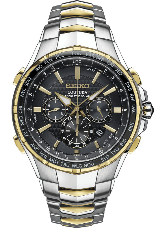 Seiko Coutura Radio Sync Solar Chronograph SSG010