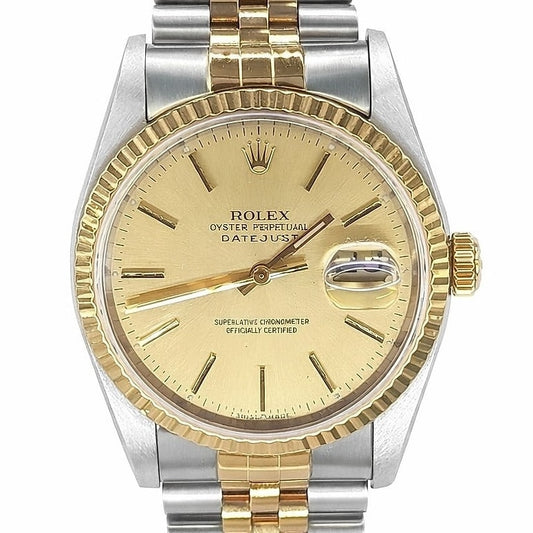 Pre-Owned Rolex Datejust Two-Tone Jubilee Bracelet Ref. 16013