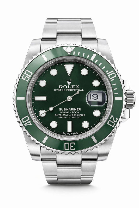Rolex Submariner "Hulk" Green Dial Steel Men's Watch 116610LV