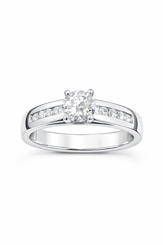 Palladium Diamond Remount, 0.35 ct