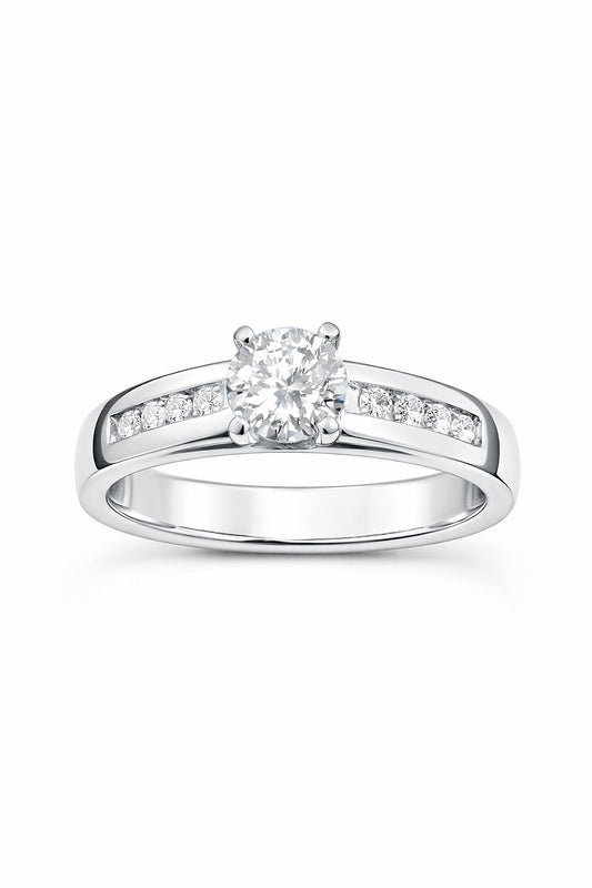 Palladium Diamond Remount, 0.35 ct