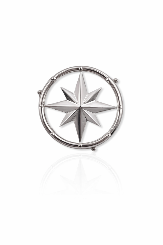 Sterling Silver Compass