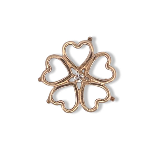14kt Five Hearts