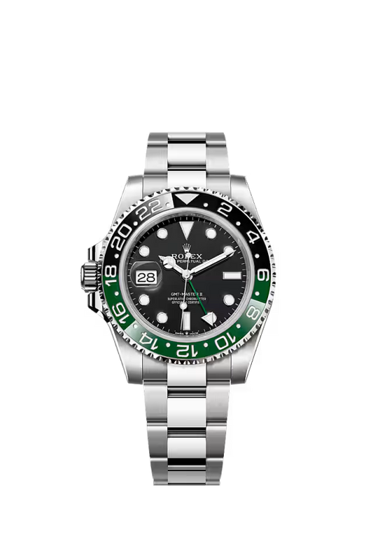Rolex GMT-Master II Left Handed Stainless Steel Oyster Bracelet Watch 126720VTNR