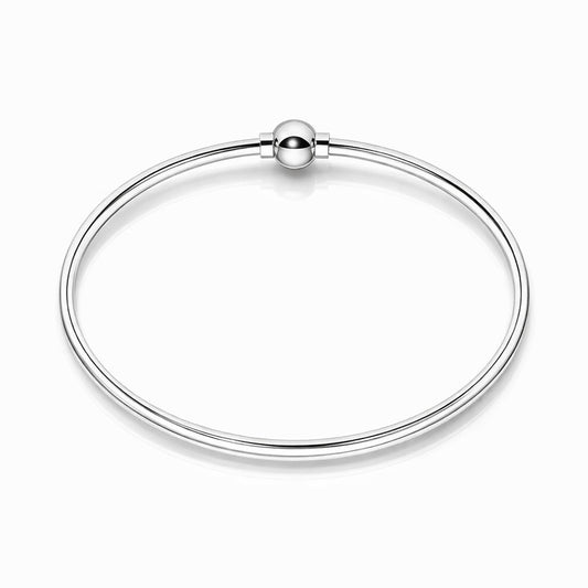 Sterling silver 1 ball Cape Cod style bracelet