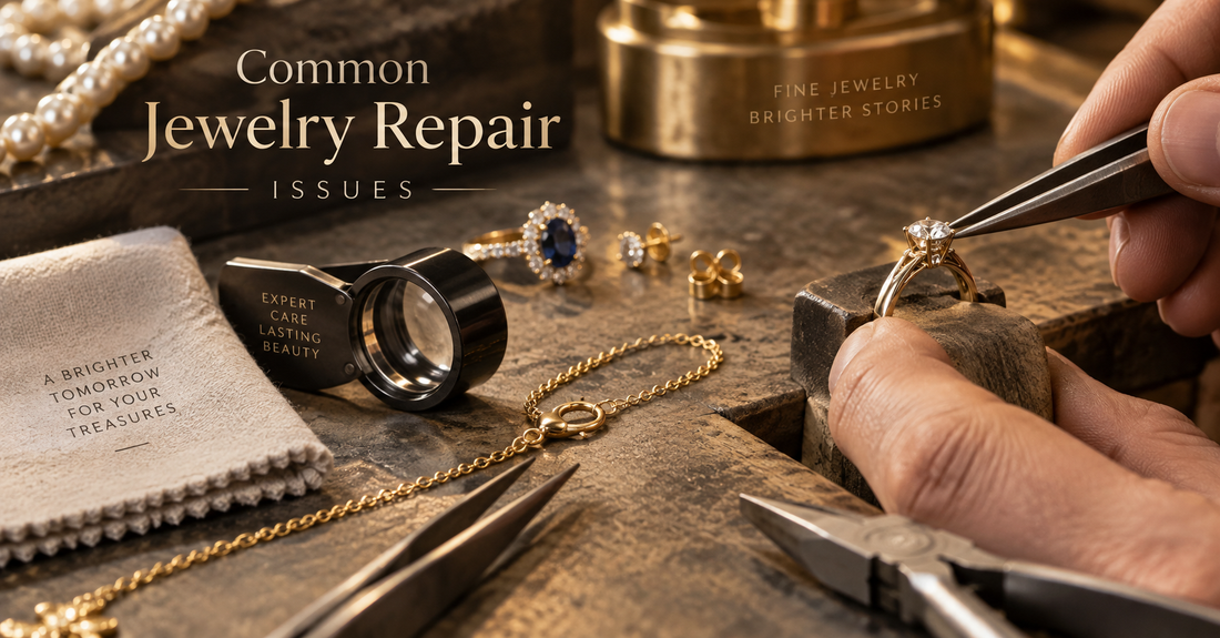 The Most Frequent Problems in Jewelry Repairing: Top 7