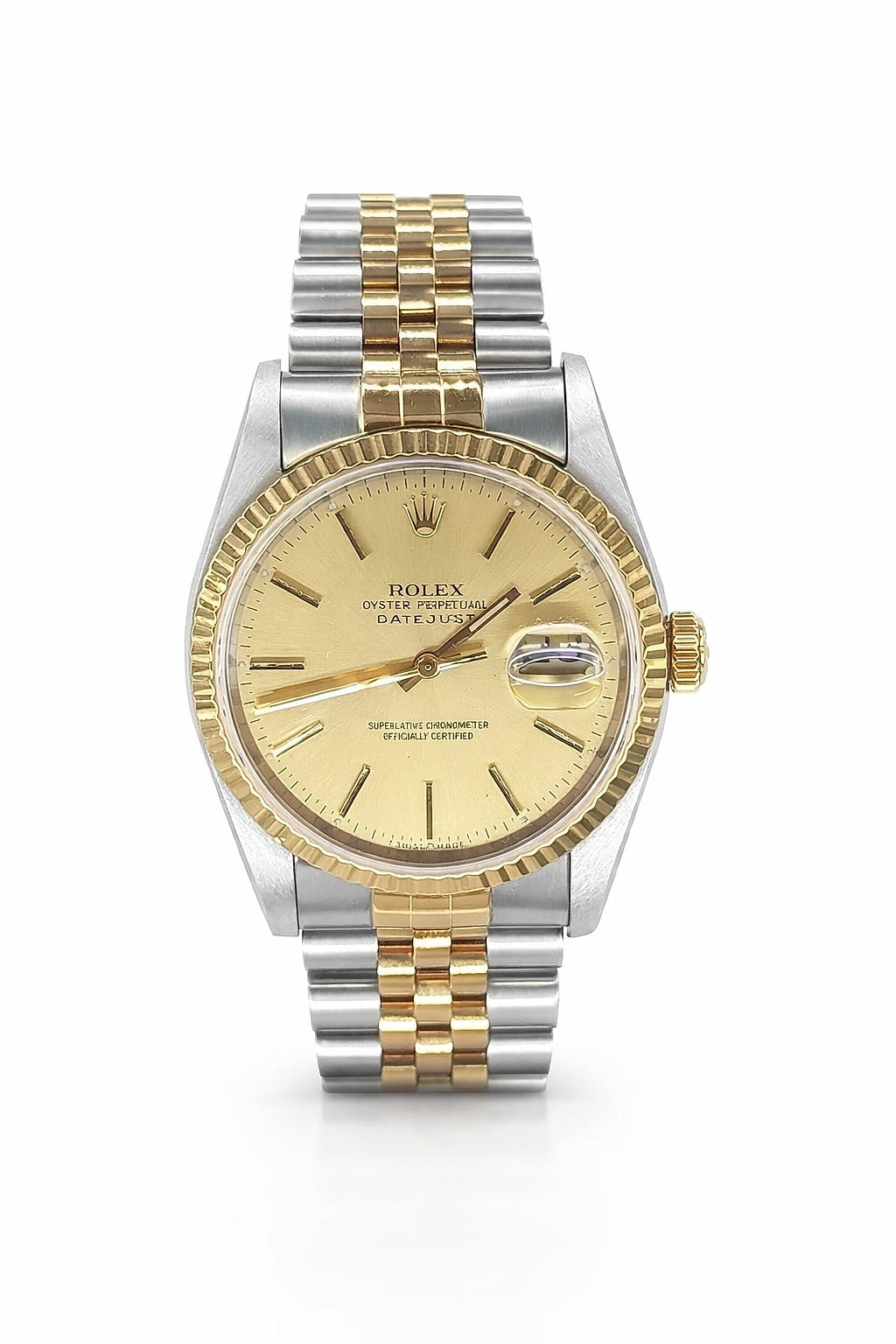 Pre-Owned Rolex Datejust Two-Tone Jubilee Bracelet Ref. 16013