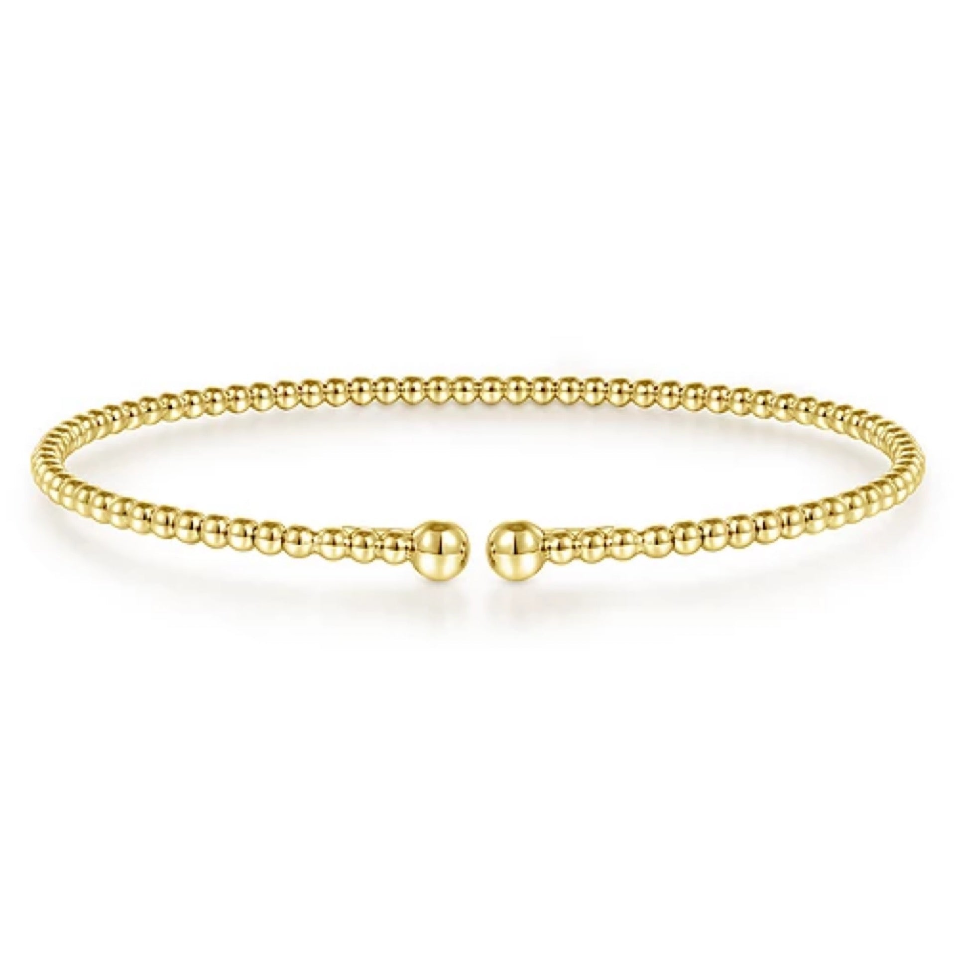 14KT YELLOW GOLD BUJUKAN BANGLE BRACELET