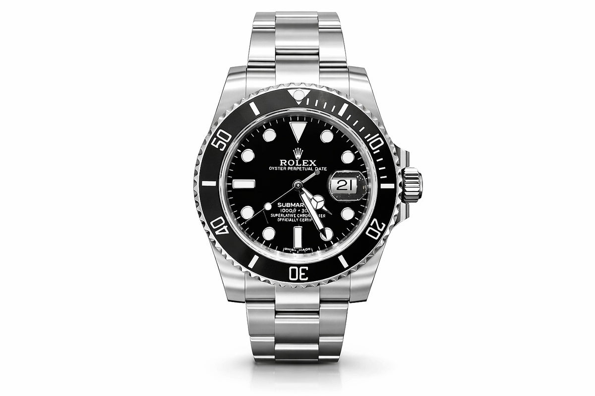 Pre-Owned Rolex Submariner Black Dial on Oyster Bracelet, Ref. 116610LN