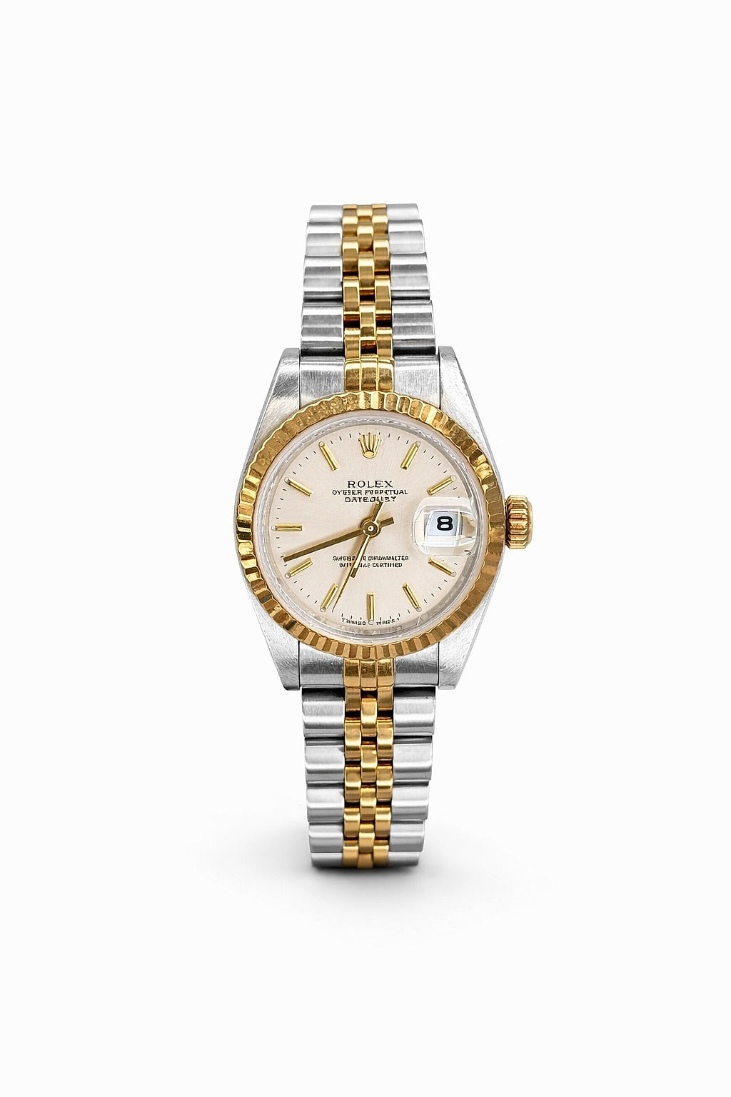 Pre-Owned Rolex Datejust 26mm Silver Dial Jubilee Bracelet