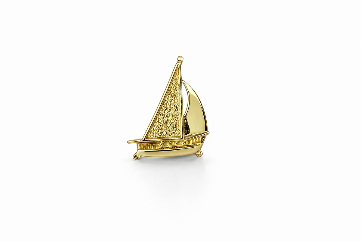 14kt Sailboat — Cape Cod Moments interchangeable charm