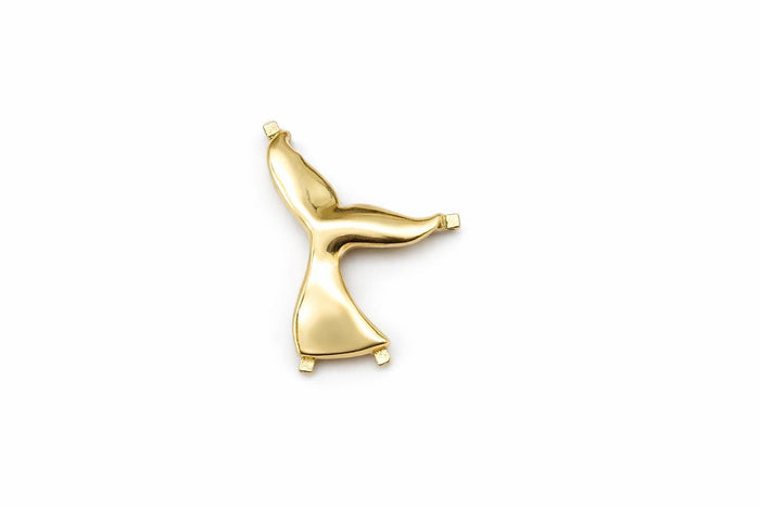 14kt Whale's Tail