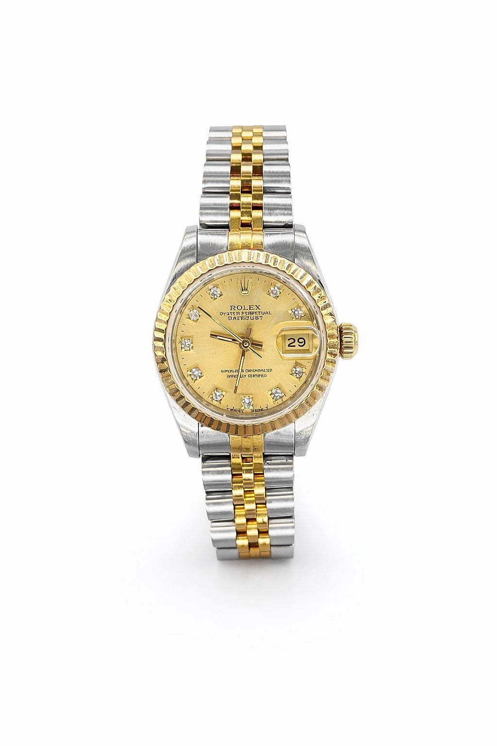 Pre-Owned Rolex Datejust Diamond Dial Jubilee Bracelet Ref. 69173