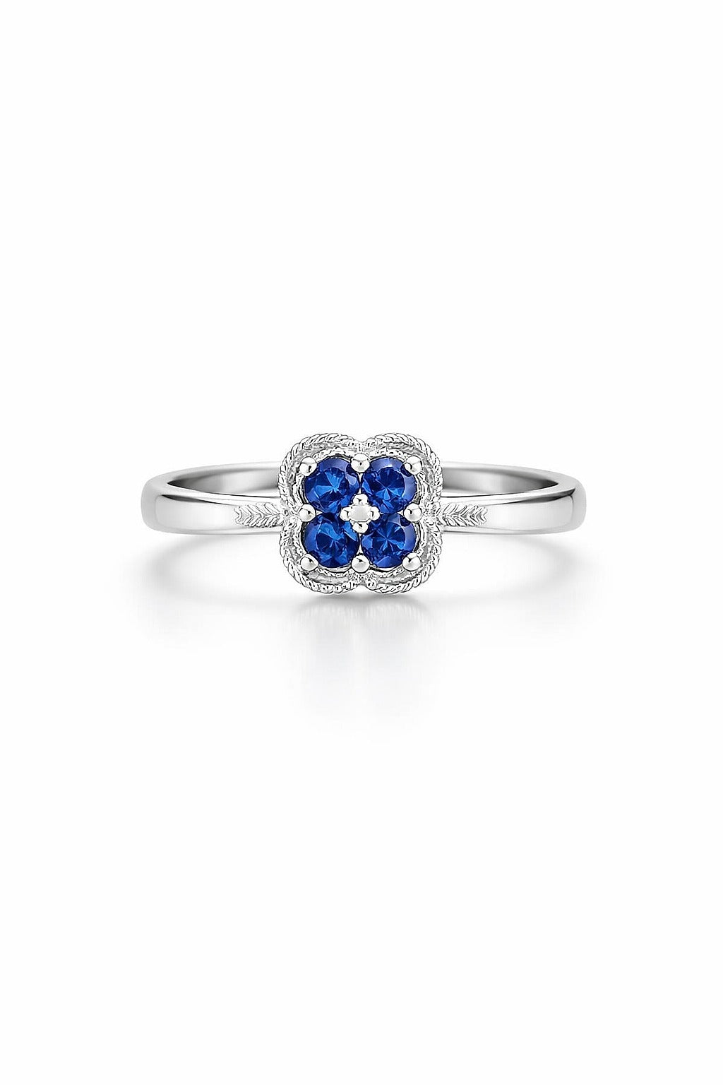 White Gold Sapphire Ring