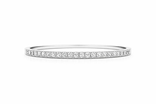 14K Yellow Gold Diamond Bangle, 2.05 ct