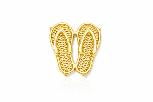 14kt Flip Flop