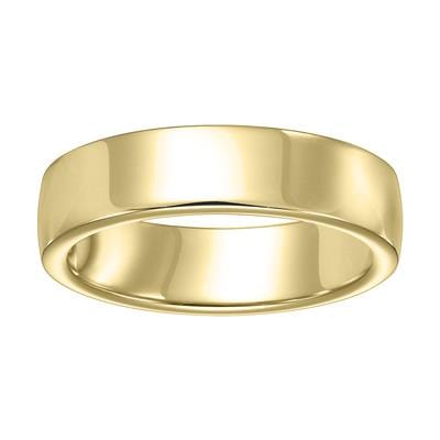 14K Yellow Gold High Polish Band