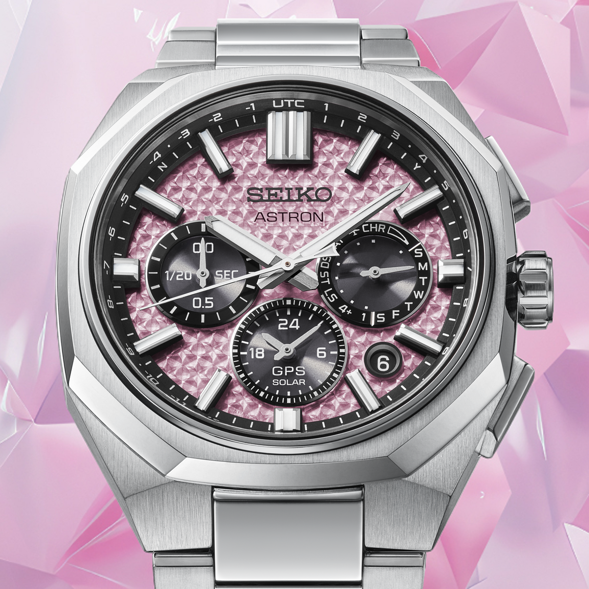 Astron Gps Solar Dual-Time Chronograph Limited Edition  HAB006