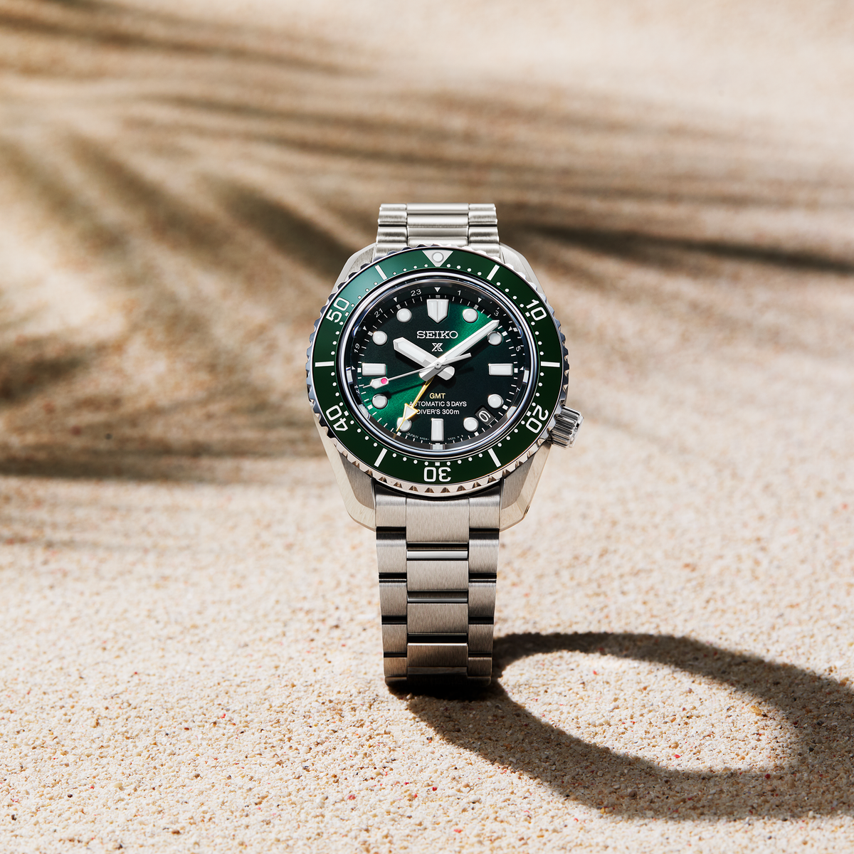 Seiko Luxe PROSPEX 1968 HERITAGE DIVER'S GMT Watch HBC001