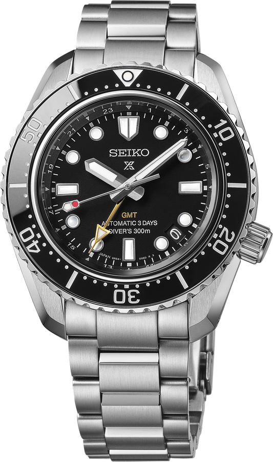 Seiko Luxe PROSPEX 1968 HERITAGE DIVER'S GMT Watch HBC002