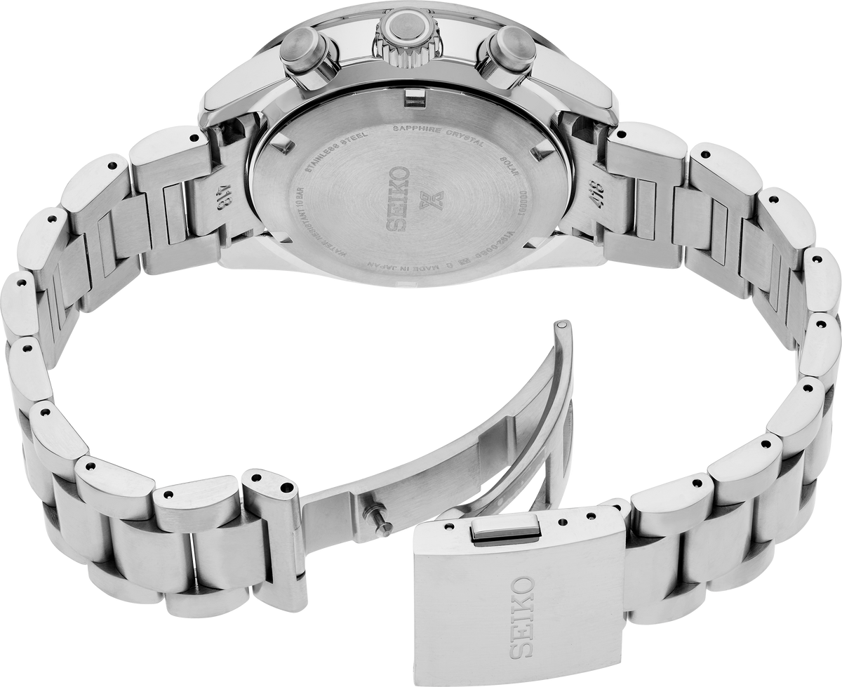 Seiko Speedtimer Solar Chronograph Watch HBJ001