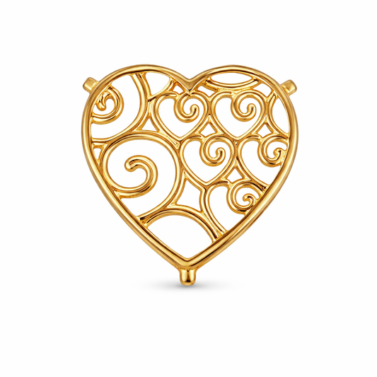 14kt Heart Cape Cod Moments Charm