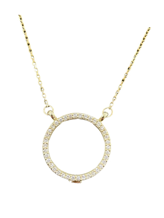 14kt Necklace with Diamonds