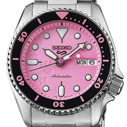 Seiko 5 Sports SKX Series Pink Panther Watch SRPM07 – HannoushCapeCod