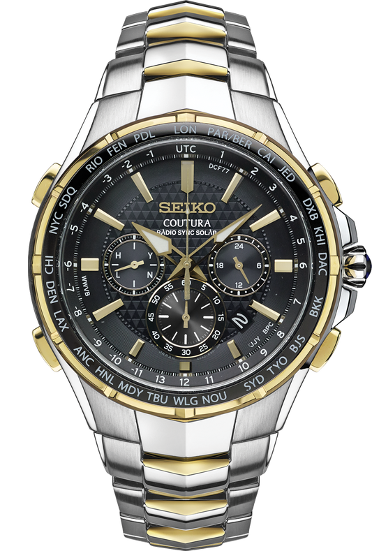 Seiko Coutura Radio Sync Solar Chronograph SSG010