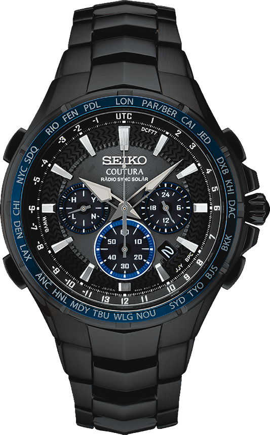 Seiko Coutura Radio Sync Solar Chronograph SSG021