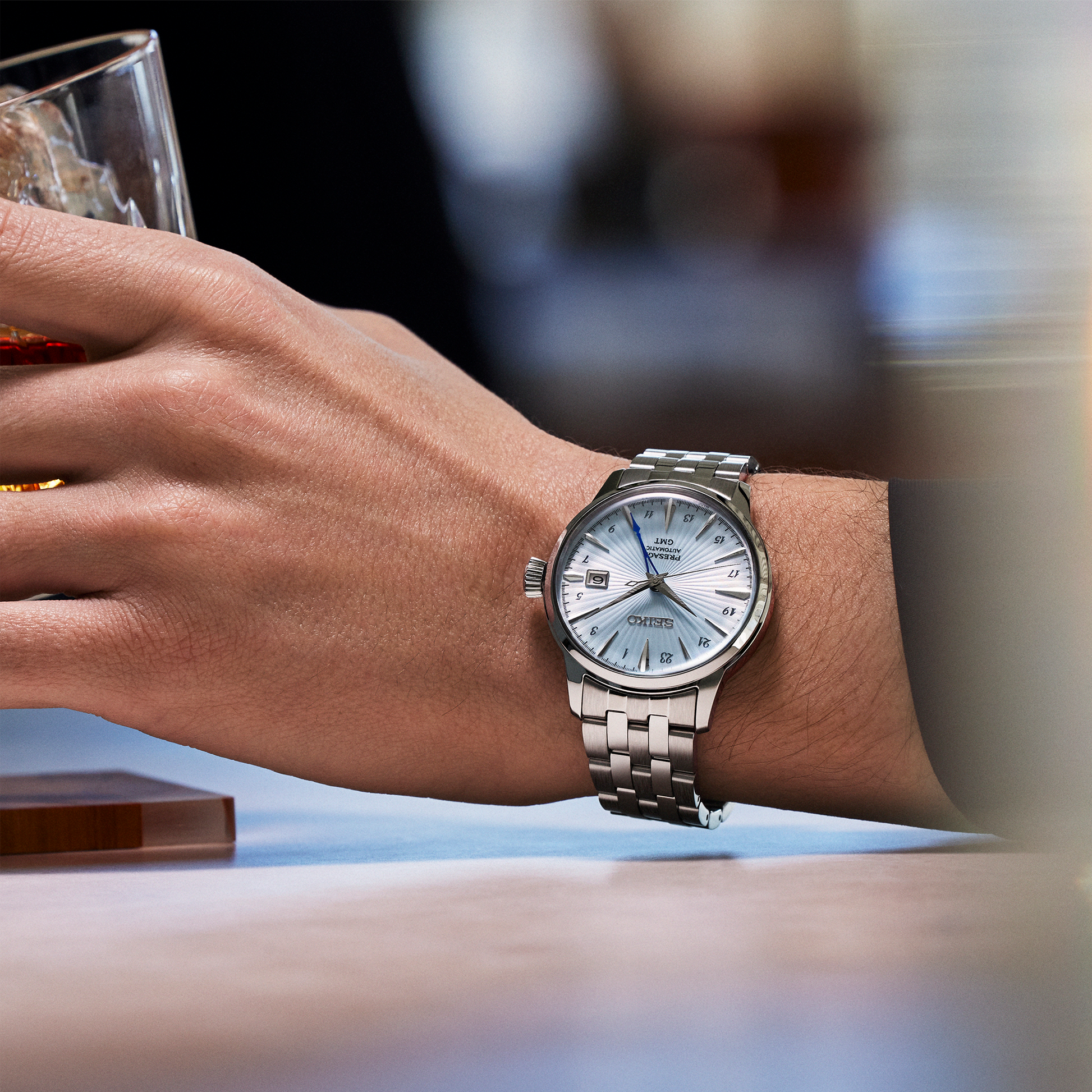 Seiko Presage Cocktail Time GMT SSK037