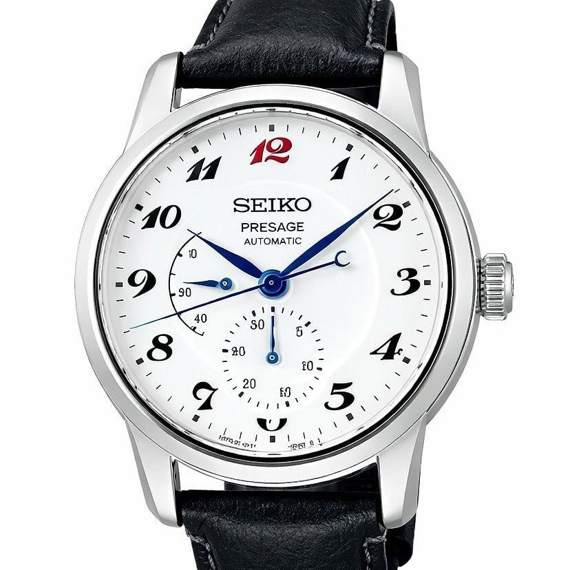 Pre-Owned Seiko Presage SPB401 Watchmaking 110th Anniversary Limited Edition, White Enamel Dial (Box & Papers)