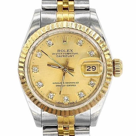Pre-Owned Rolex Datejust Diamond Dial Jubilee Bracelet Ref. 69173