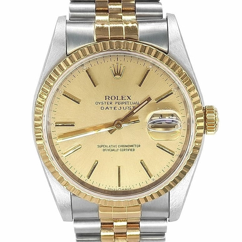 Pre-Owned Rolex Datejust Two-Tone Jubilee Bracelet Ref. 16013