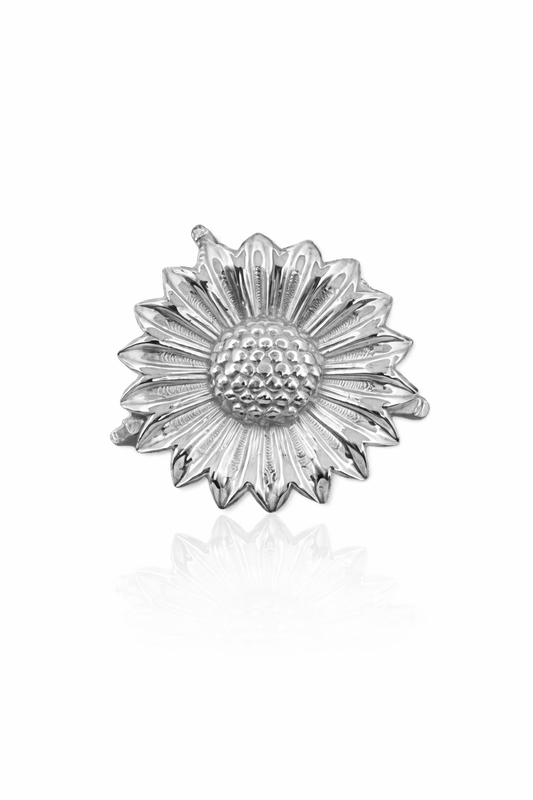 Sterling Silver Sunflower