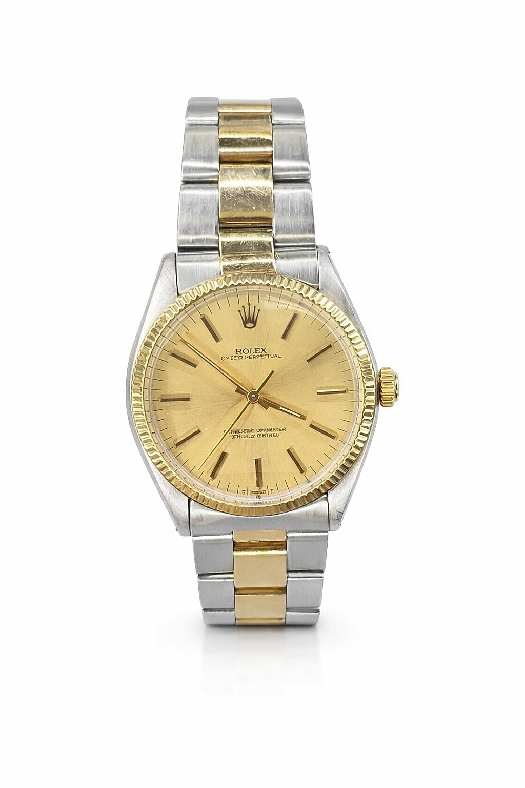 Pre-Owned Rolex Oyster Perpetual 34mm Champagne Dial Oyster Ref. 1005