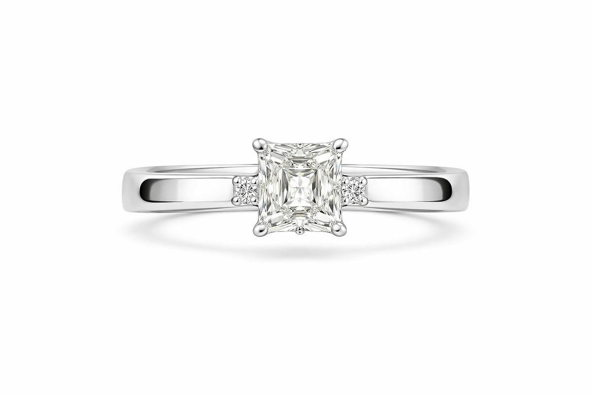 Palladium Diamond Remount, 0.05 ct