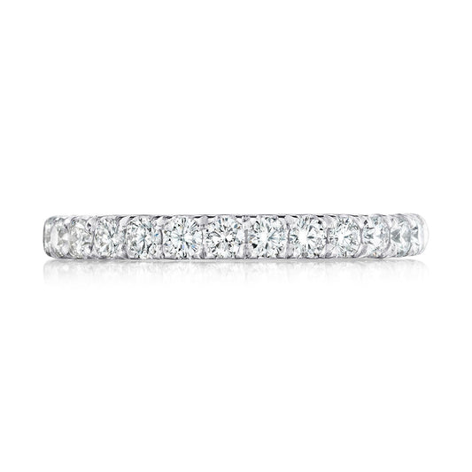 Tacori Platinum Diamond Petite Crescent Band, 0.65 ct
