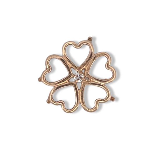 14kt Five Hearts