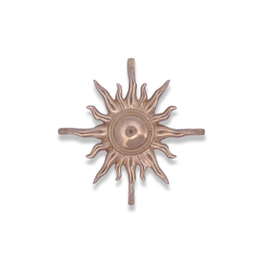 14kt Yellow Gold Sun Charm