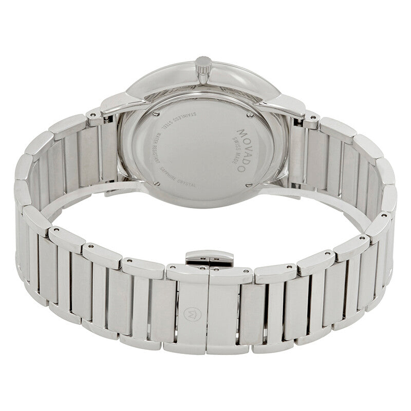Movado Movado Ultra Slim Black Dial Men's Watch 607167