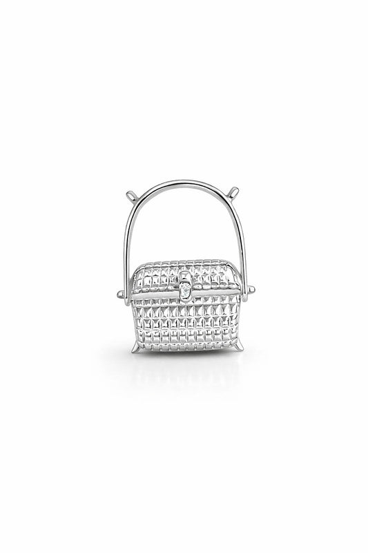 Sterling Silver Nantucket Basket — Cape Cod Moments interchangeable charm