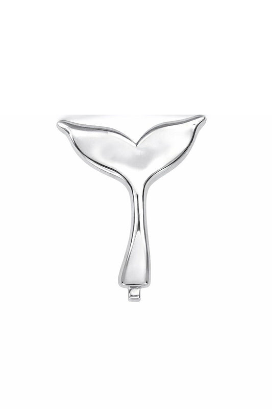 Sterling Silver Whale's Tail — Cape Cod Moments interchangeable charm